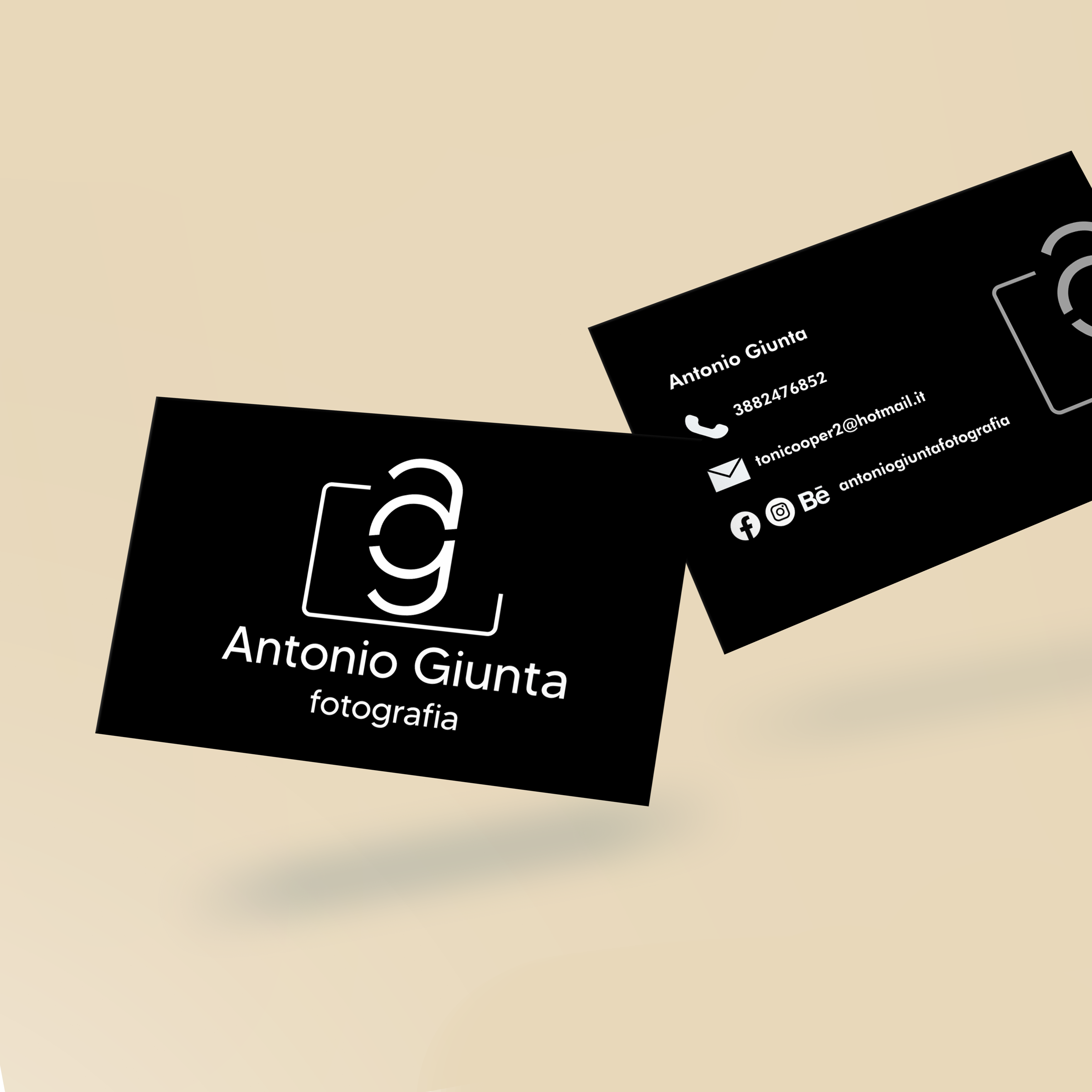 Monogramma sulle lettere ag