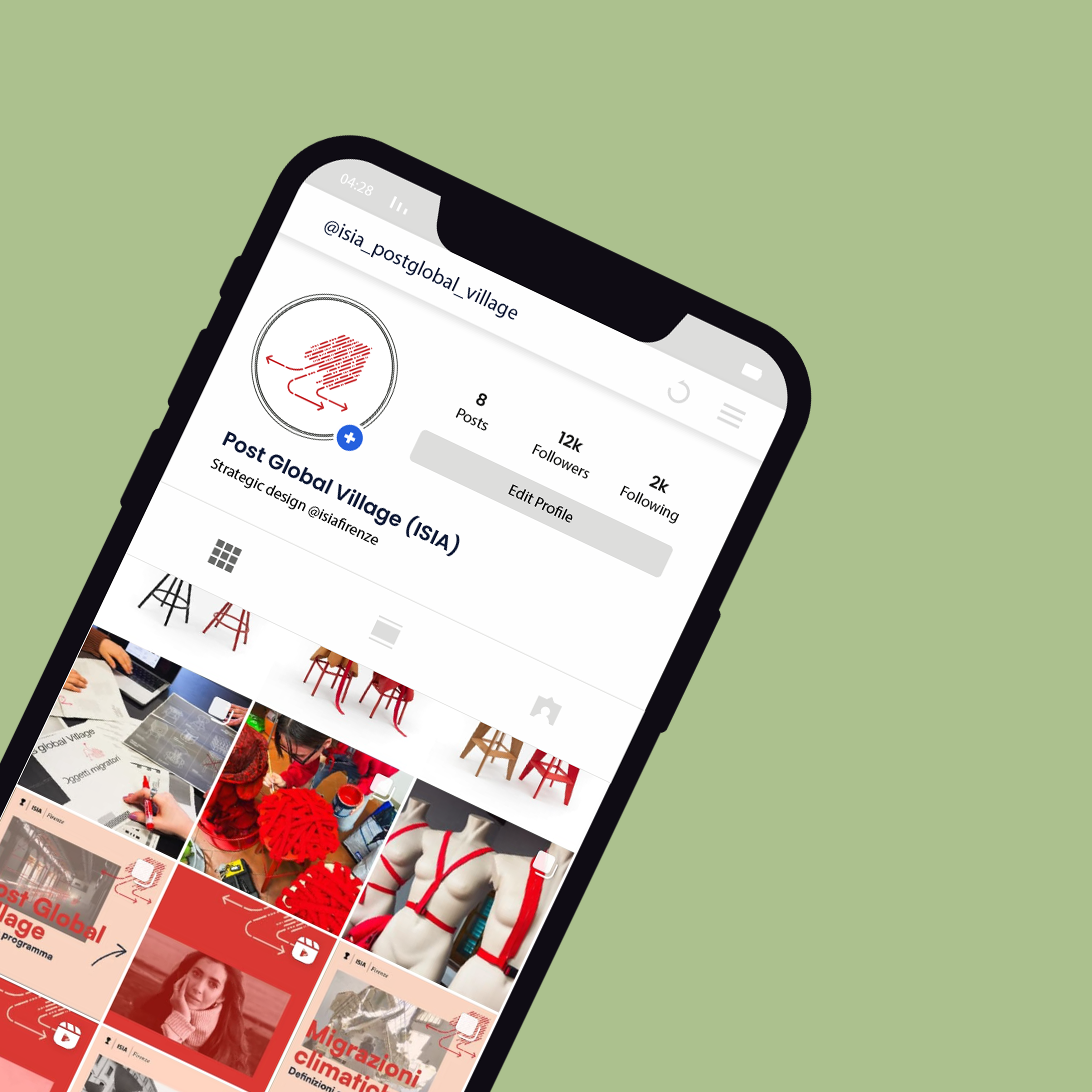 instagram della pagina postglobalvillage